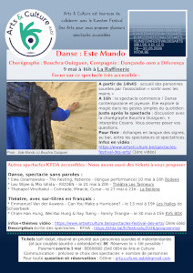 Danse et théatre en mai